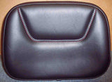 Utopia backrest for a Cam Am Spyder with red stitching