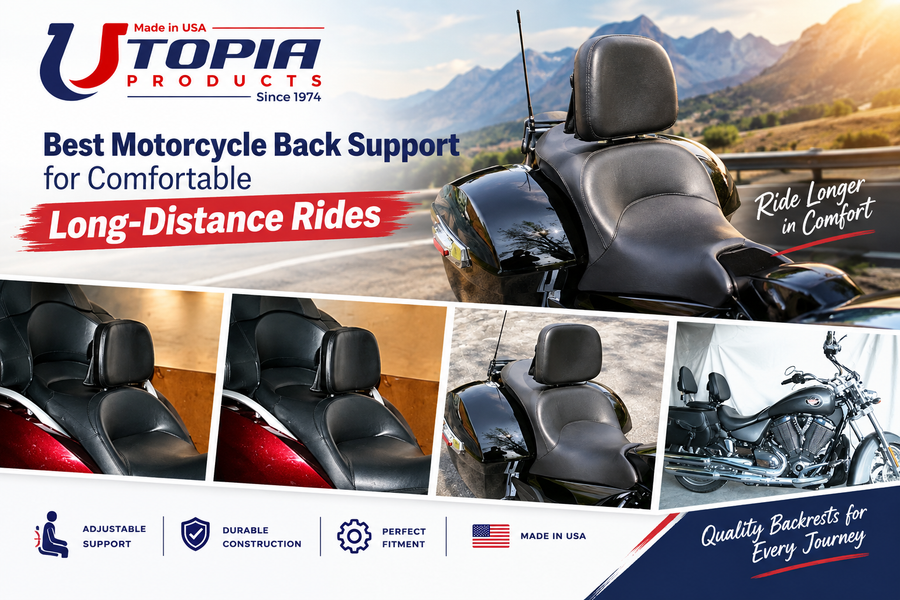 Best Motorcycle Back Support for Comfortable Long-Distance Rides