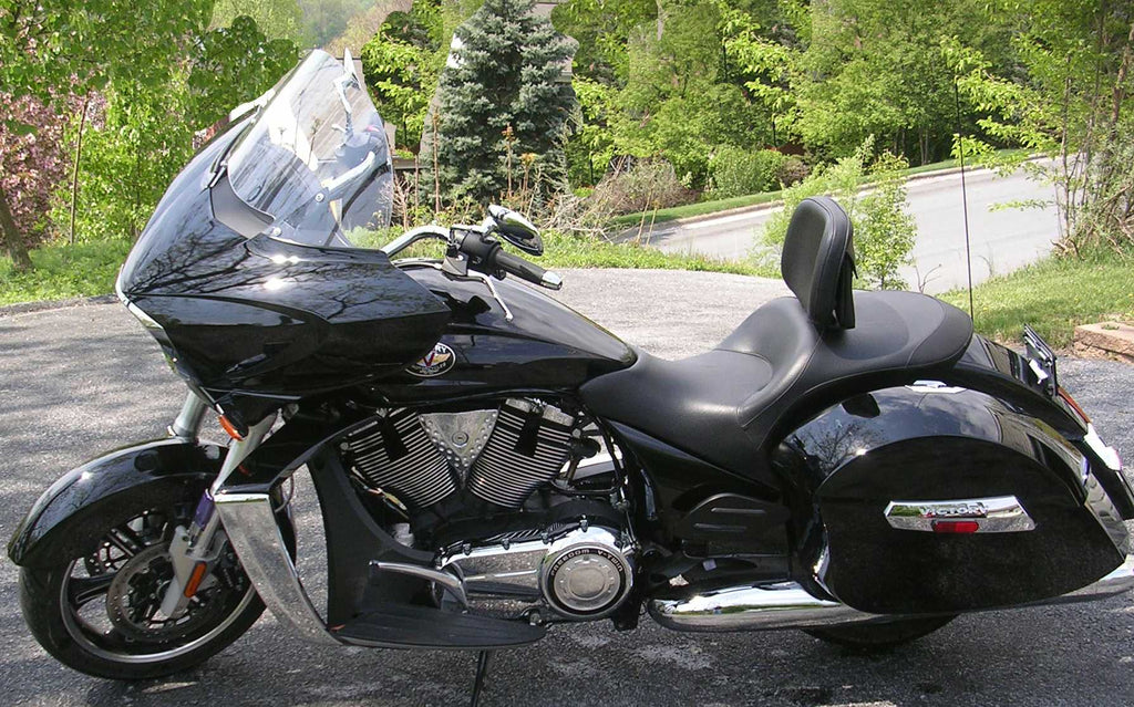 thumbnail image 2 of Snap On Rear Brake Reservoir Cover For Victory Cross Country, Roads, Hardball – 012001-0063 2 of 6