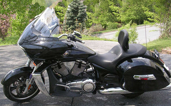 thumbnail image 2 of AstraDepot Driver Rider Backrest With Bracket For Victory Cross Country / Cross Roads 2010-2017 2 of 5