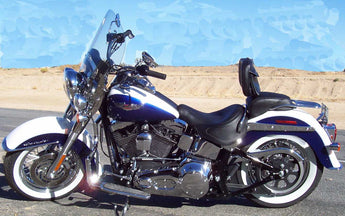 Harley Softail Deluxe backrest