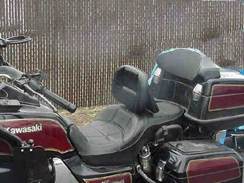 Kawasaki Voyager 1300 with a Utopia Backrest
