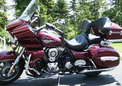 Kawasaki Voyager 1700 Nomad with a Utopia Backrest